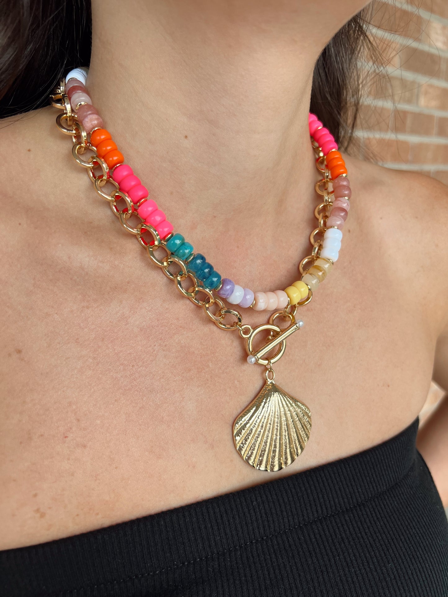 Endless Weekend Beaded Necklace
