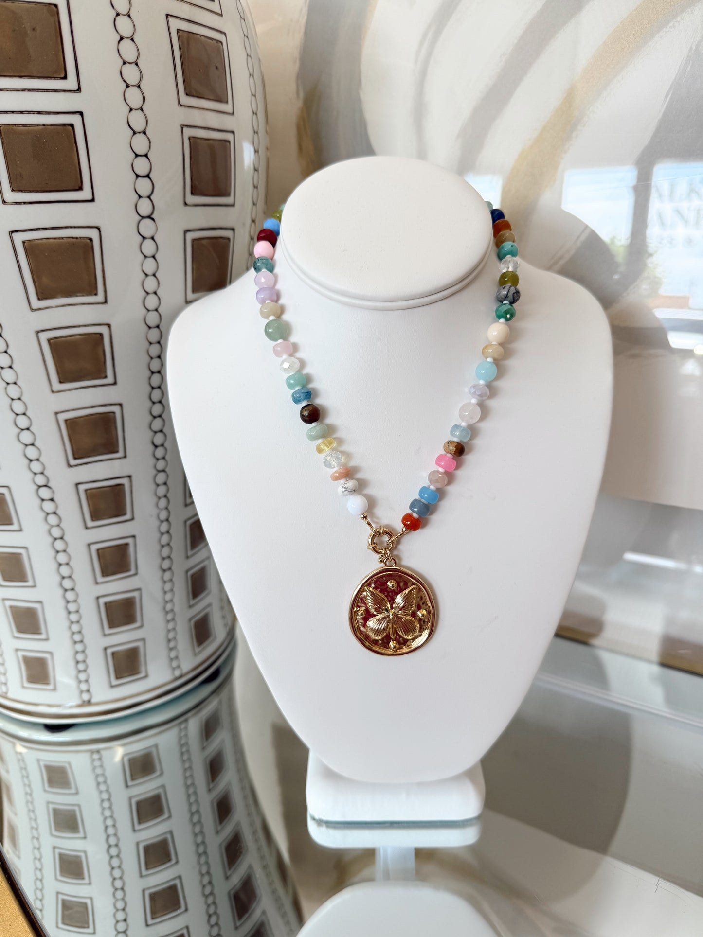 SPRING COIN NECKLACE