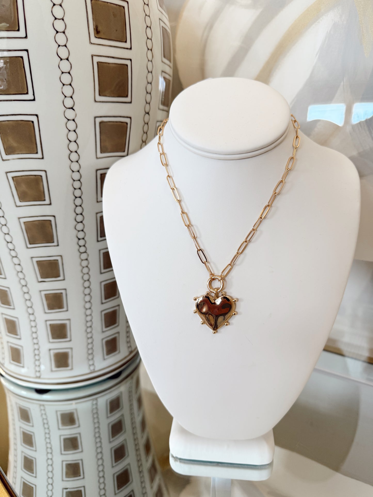 Summer Love Heart Pendant