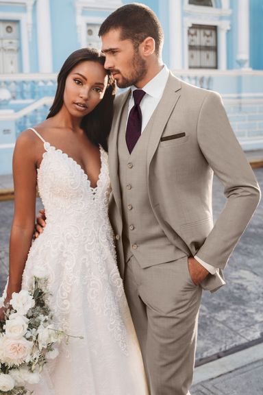 Sand Brunswick Suit - RENTAL
