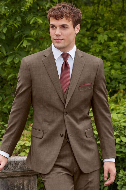 Brown Archer Slim Fit Suit - PURCHASE