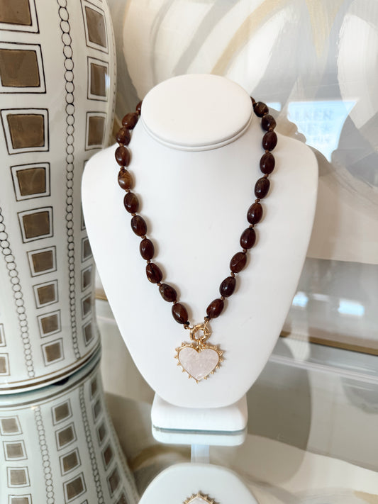 TORTOISE PENDANT NECKLACE