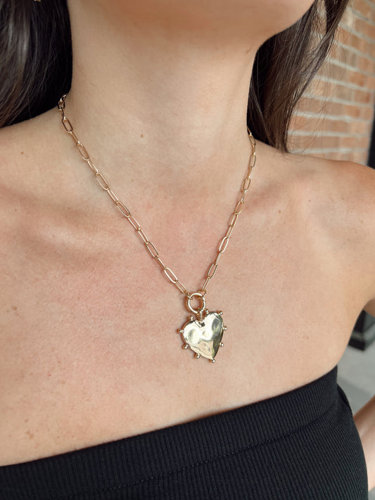 Summer Love Heart Pendant