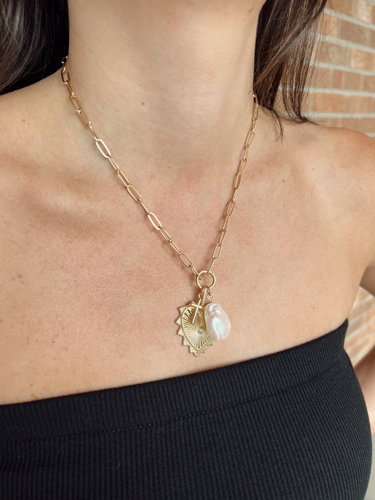 Safe Haven Charm Necklace