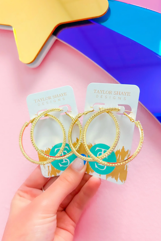 Marjorie CZ Hoops
